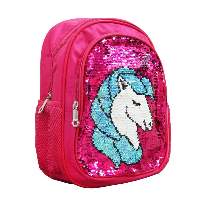 Mochila Backpack Lentejuelas Unicornio Itrade