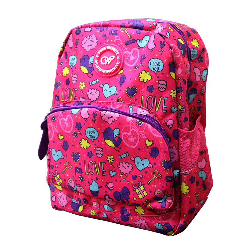 Mochila Backpack Rosa Pre-Escolar Itrade