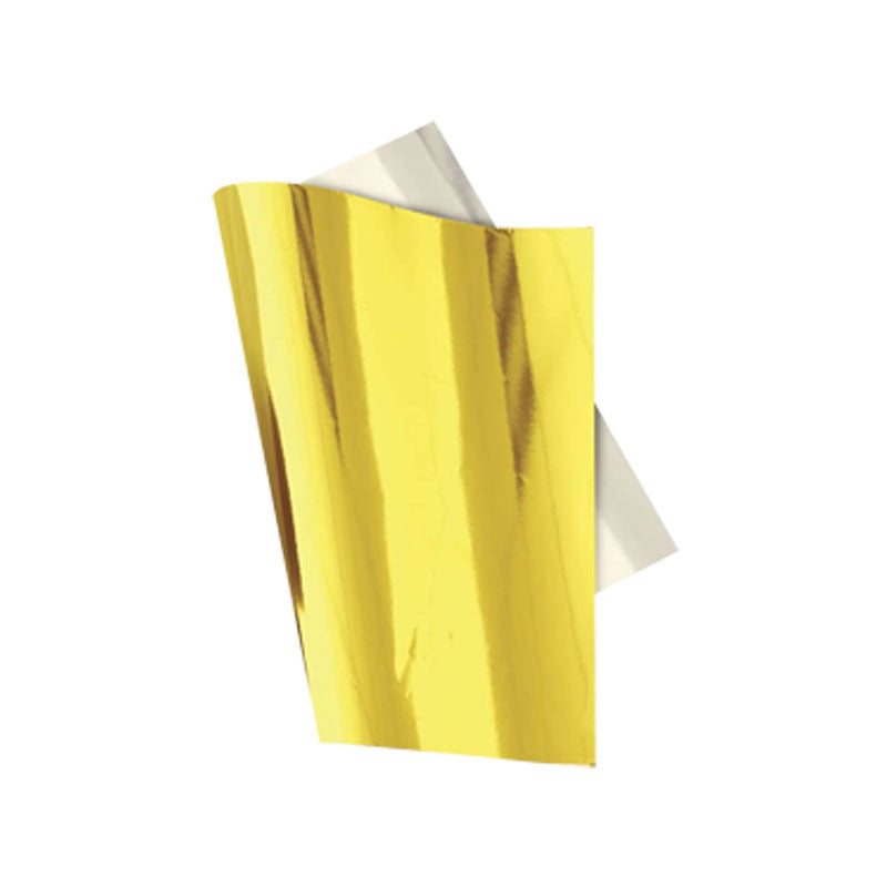 Papel de regalo metalizado rojo 75x50cm Itrade
