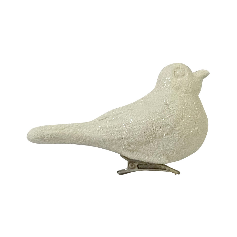 Adorno de Navidad Colgante Palomas Blancas C/3 8.5 cm Itrade