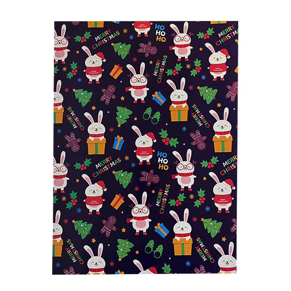 Papel de Regalo Navideño #2 75 x 51 cm 80 grs Paquete/10 piezas Itrade