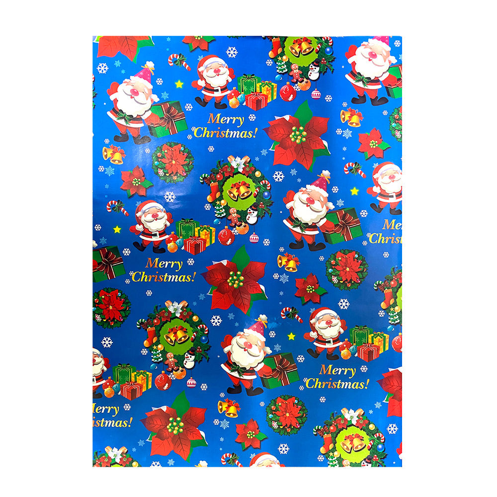 Papel de Regalo Navideño #5 75 x 51 cm  10 piezas Itrade