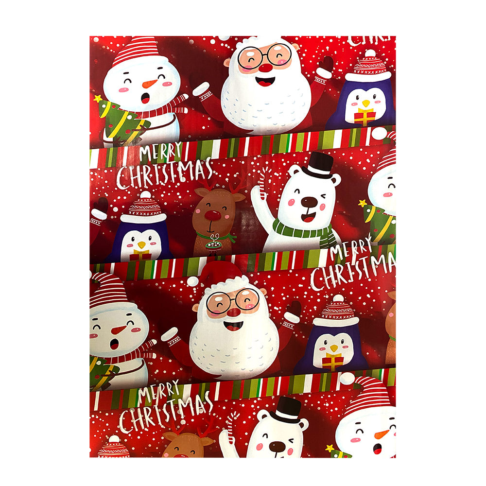 Papel de Regalo Navideño #7 75 x 51 cm 80 grs Paquete/10 piezas Itrade