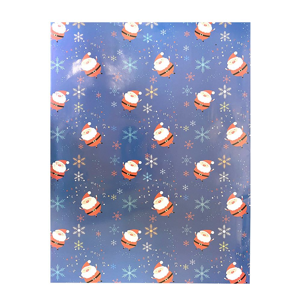 Papel de Regalo Navideño #8 75 x 51 cm 80 grs Paquete/10 piezas Itrade