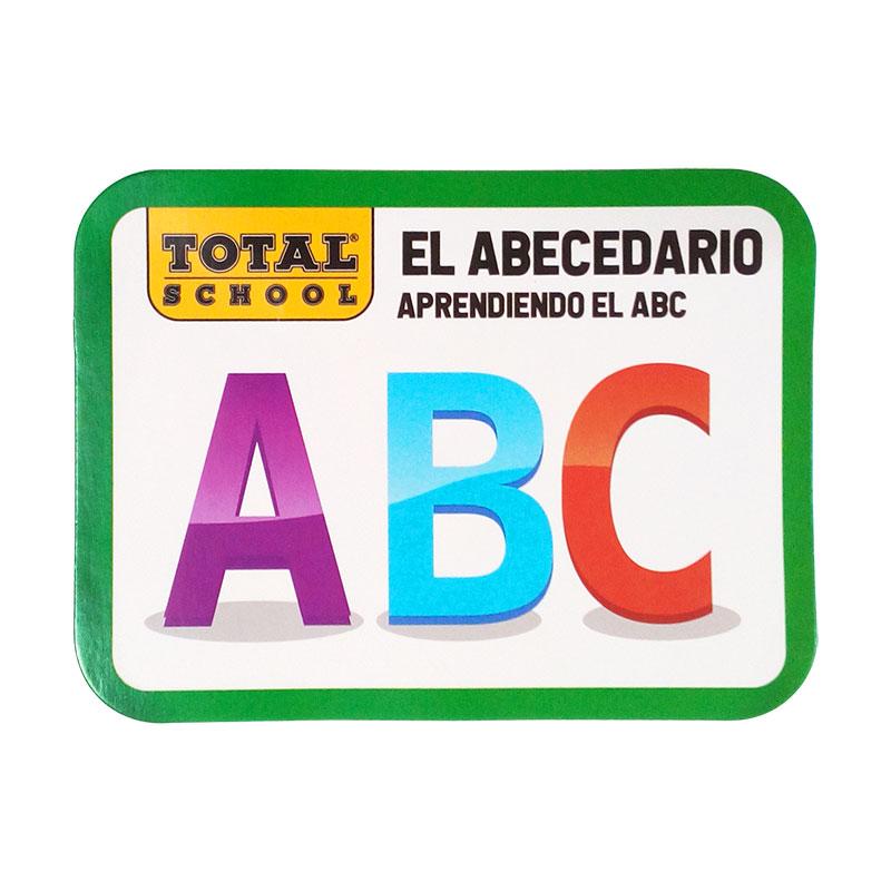 Tarjeta Didáctica Abecedario 15 x 11 cm C/27 piezas Total School