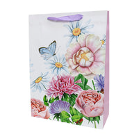 Bolsa de Regalo Flores Grande 42 x 31 x 12 cm ITrade