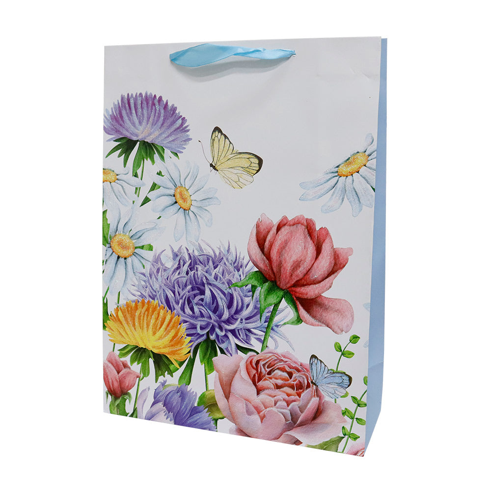 Bolsa de Regalo Flores Grande 42 x 31 x 12 cm ITrade