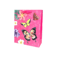 Bolsa de Regalo Mariposas Mediano 32 x 25 x 11 cm ITrade