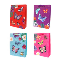 Bolsa de Regalo Mariposas Grande 40 x 30 x 12 cm ITrade