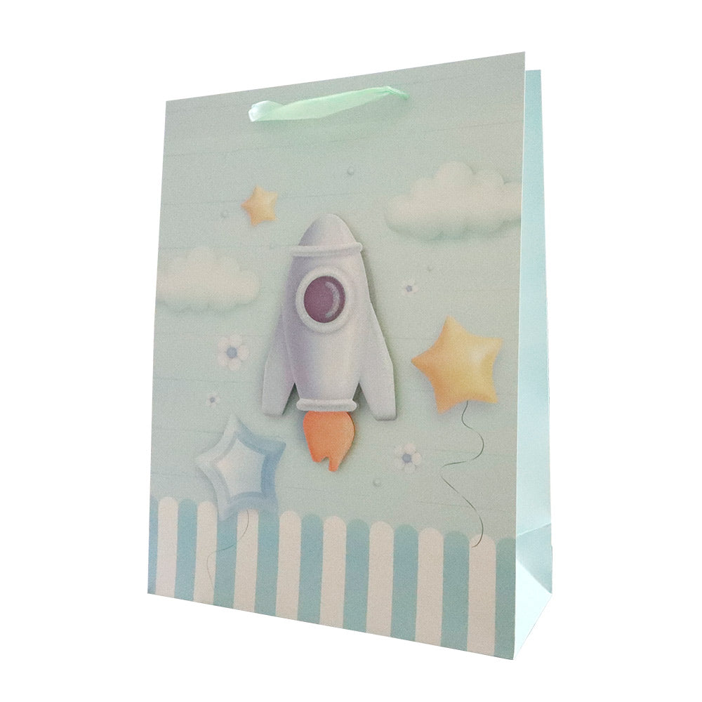 Bolsa de Regalo Baby Shower Grande 40 x 30 x 12 cm ITrade