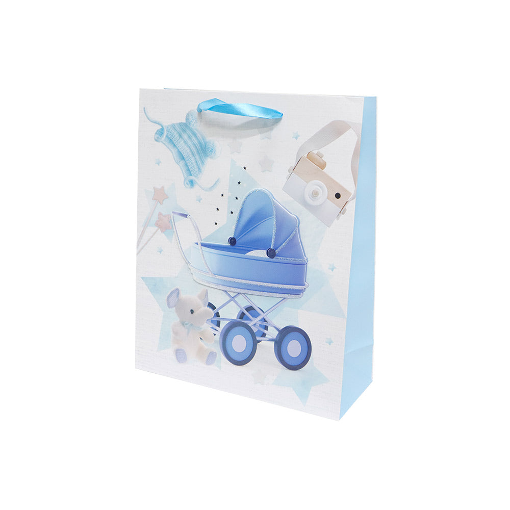 Bolsa de Regalo Baby Shower Mediano 32 x 26 x 10 cm ITrade