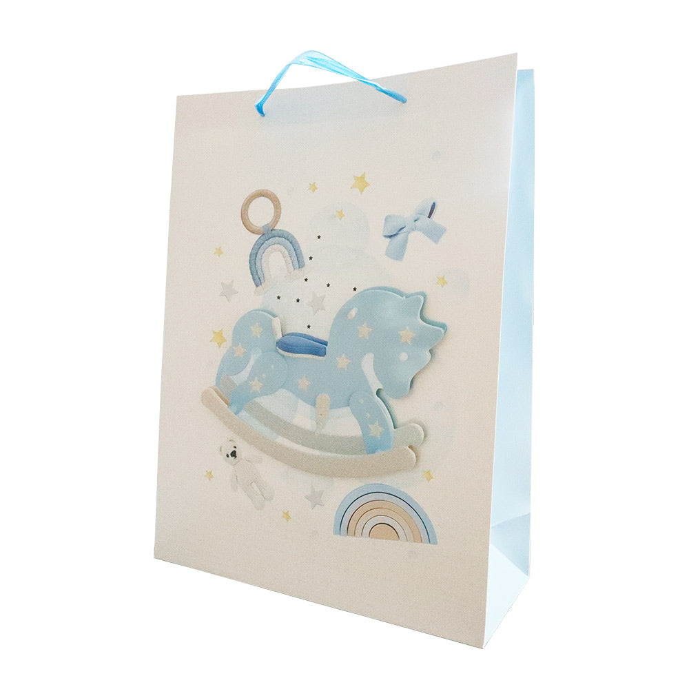 Bolsa de Regalo Baby Shower Grande 40 x 30 x 12 cm ITrade