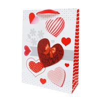 Bolsa de Regalo Grande Red Valentine 40 x 30 x 12 cm 4 piezas ITrade