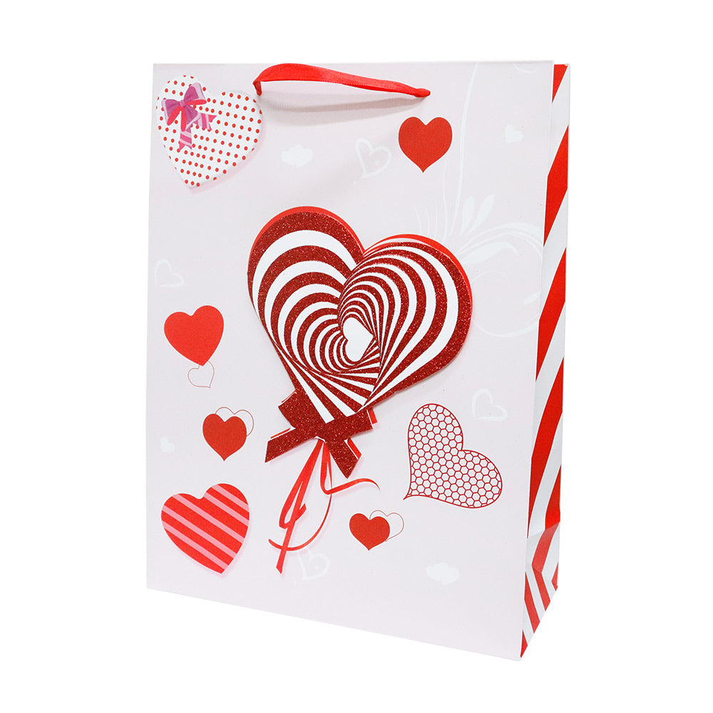 Bolsa de Regalo Grande Red Valentine 40 x 30 x 12 cm 4 piezas ITrade