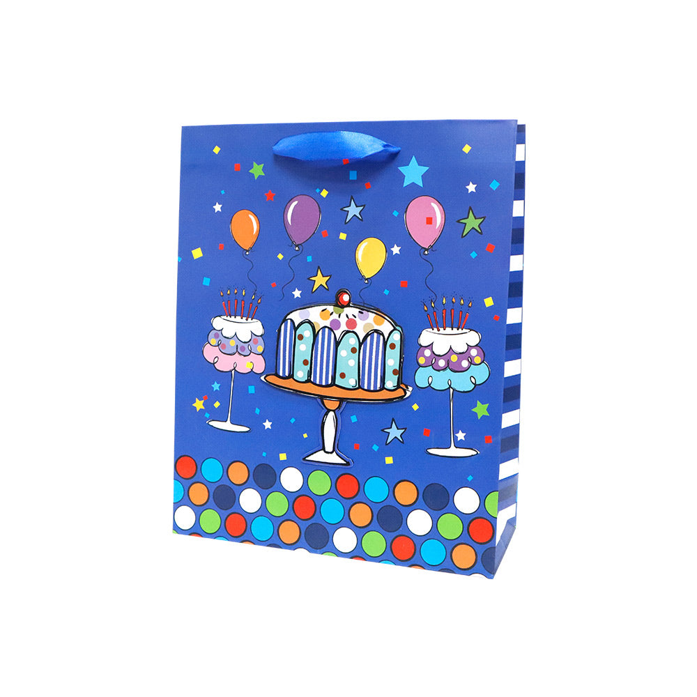 Bolsa de Regalo Fiesta Mediana 32 x 26 x 10 cm ITrade