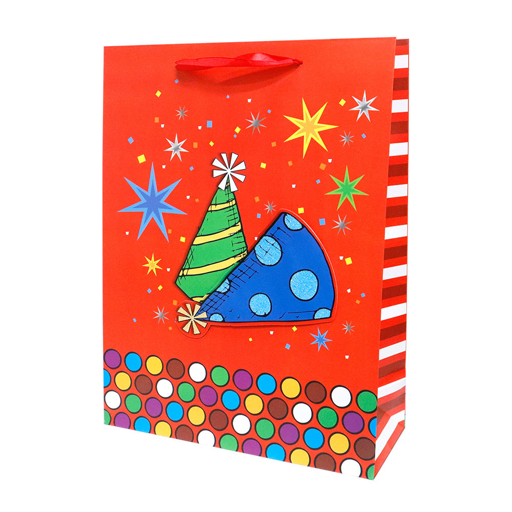 Bolsa de Regalo Fiesta Grande 40 x 30 x 12 cm ITrade