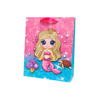 Bolsa de Regalo Niña Sirena Mediano 32 x 26 x 10 cm ITrade