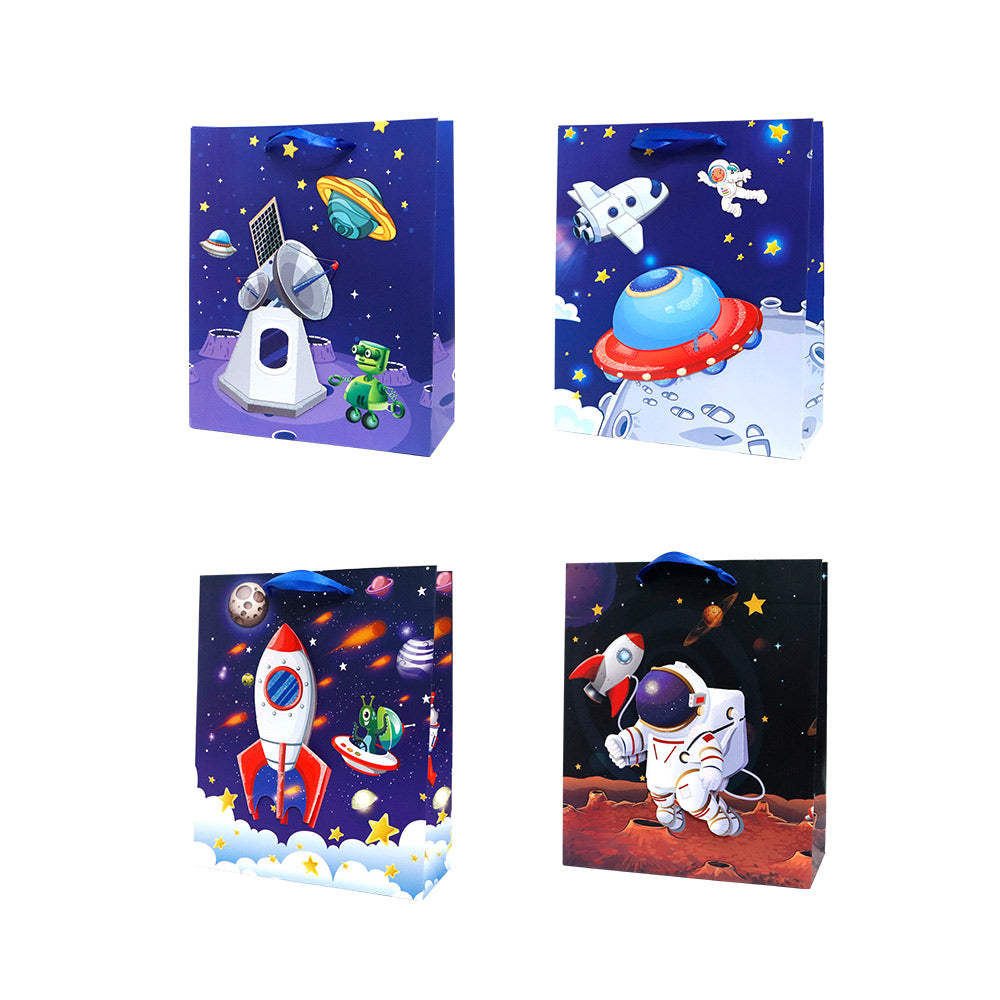 Bolsa de Regalo Niño Espacial Chico 23.5 x 19.5 x 8 cm ITrade