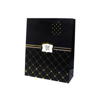 Bolsa de Regalo Golden Stamp Mediano 32 x 26 x 10 cm ITrade