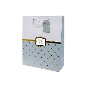 Bolsa de Regalo Golden Stamp Mediano 32 x 26 x 10 cm ITrade