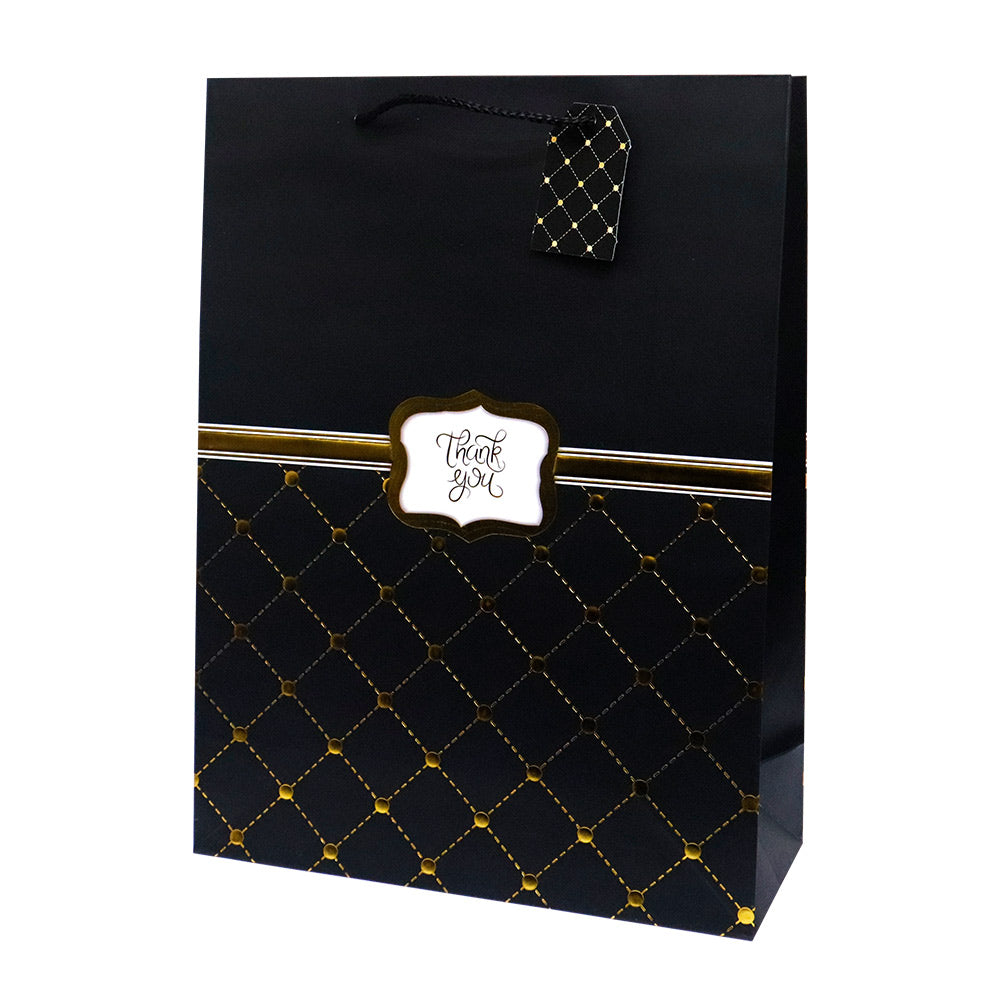 Bolsa de Regalo Golden Stamp Grande 40 x 30 x 12 cm ITrade