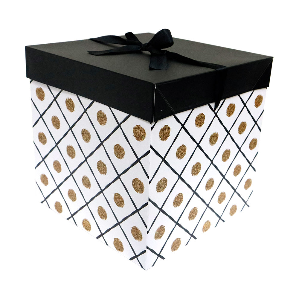 Caja de Regalo Armable Golden Box 22 x 22 x 22 cm ITrade