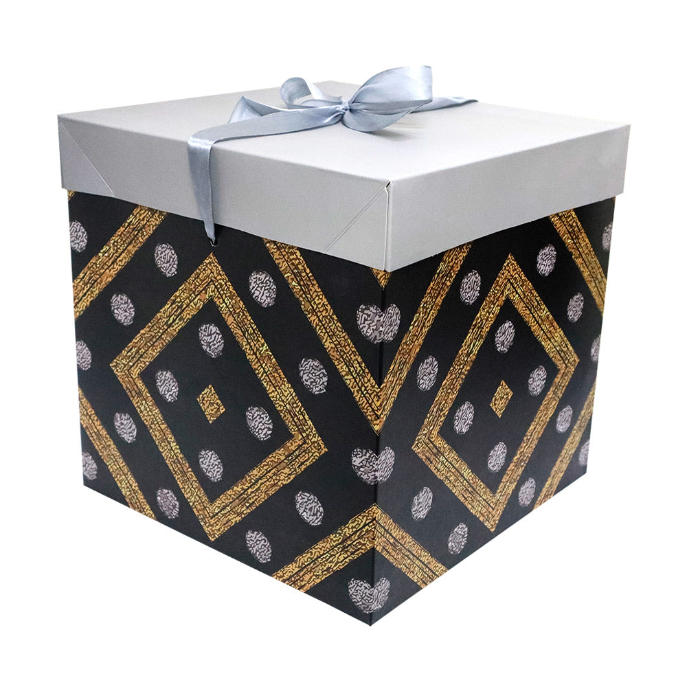 Caja de Regalo Armable Golden Box 22 x 22 x 22 cm ITrade