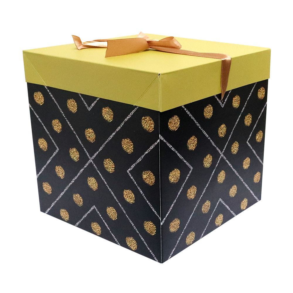 Caja de Regalo Armable Golden Box 22 x 22 x 22 cm ITrade