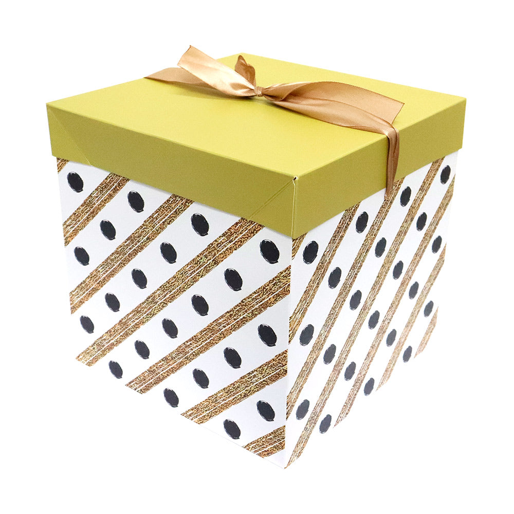 Caja de Regalo Armable Golden Box 22 x 22 x 22 cm ITrade