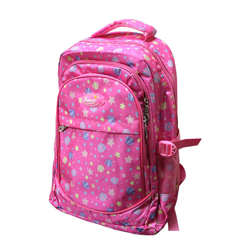 Mochila Escolar Rosa Back Pack ITrade