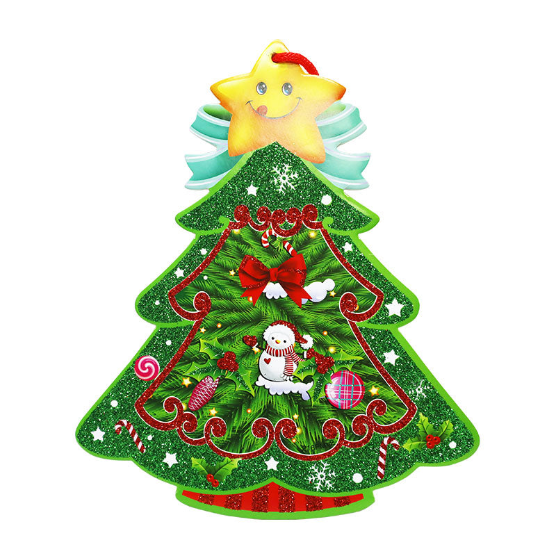 Adorno Navidad Árbol 28 x 23 cm ITrade