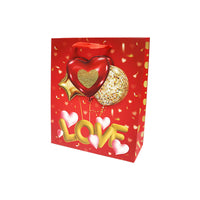 Bolsa de Regalo San Valentin Chica Love 23.5 x 19.5 x 8 cm ITrade