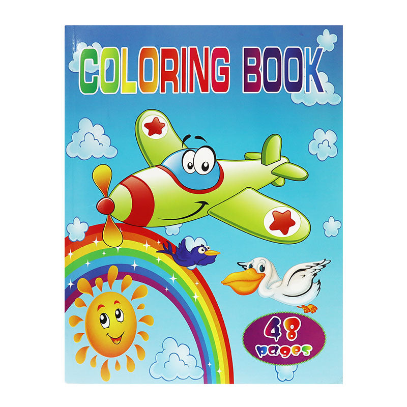 Libro para Colorear con Stickers 48 pag ITrade