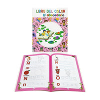 Libro para Colorear Letras con Stickers 16 pag ITrade