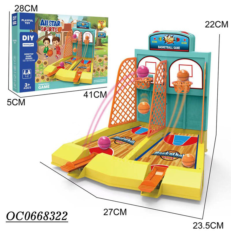 JUEGO DE MESA MINI BASKETBALL 47X20CM ITRADE 33015