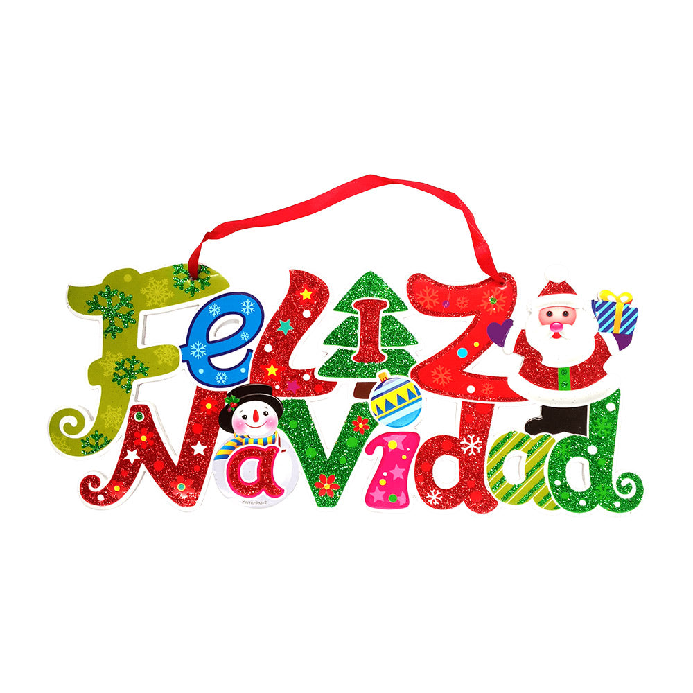 Adorno de Navidad Fomi Feliz Navidad 42 x 15 cm Itrade