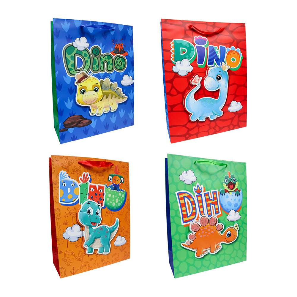 Bolsa de Regalo para Niño Dinosaurios 40 x 30 x 12 cm 1 pieza ITrade