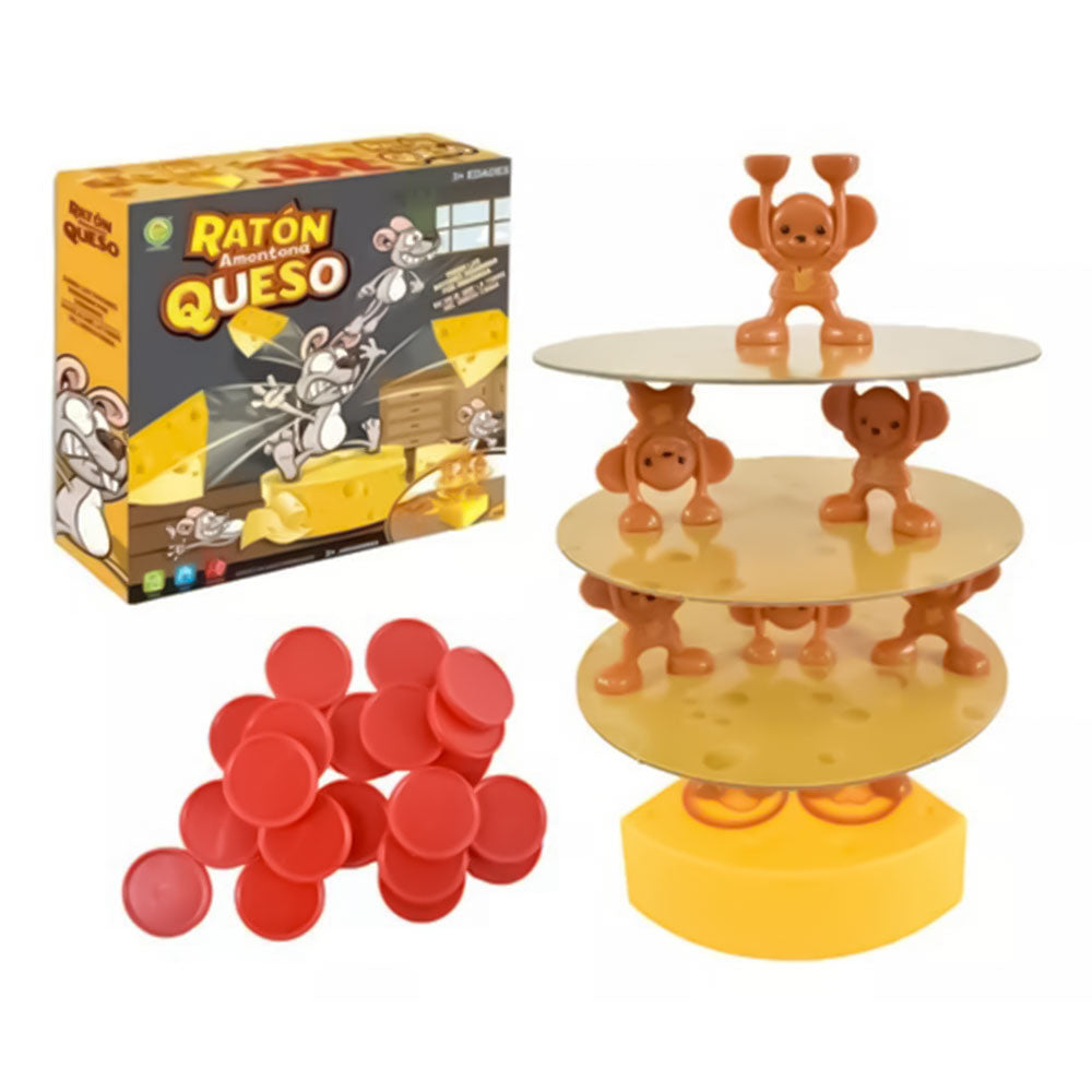 Juego de Mesa Torre de Ratón y Queso ITrade