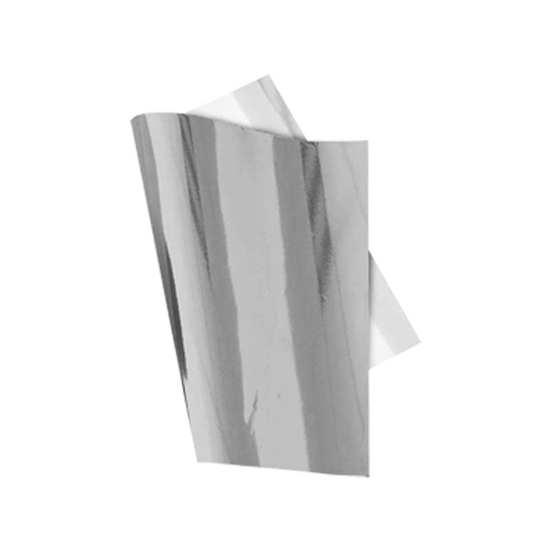 Papel de regalo metalizado plateado 75x50cm Itrade