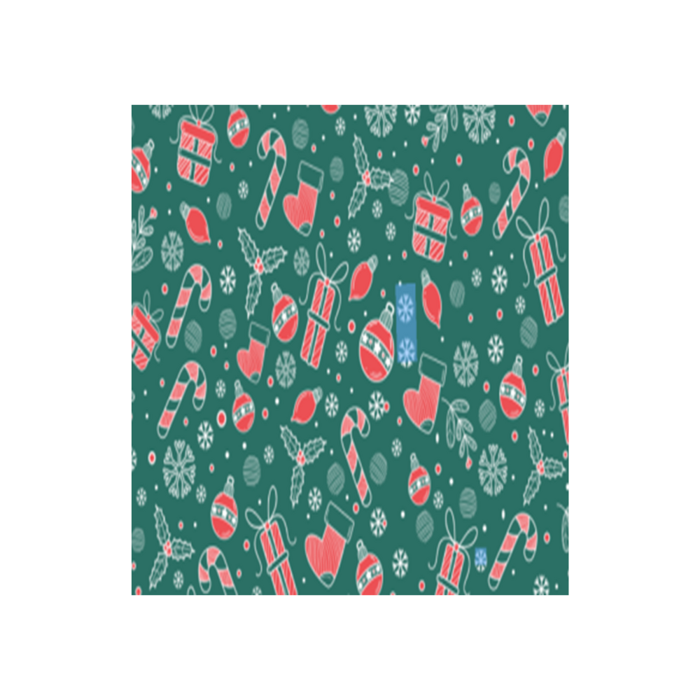 PAPEL REGALO NAVIDAD ESFERAS 75X51CM 80GRS ITRADE 25