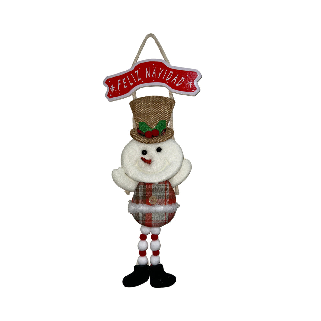 Adorno Colgante Navideño Elfo Con Barba Itrade
