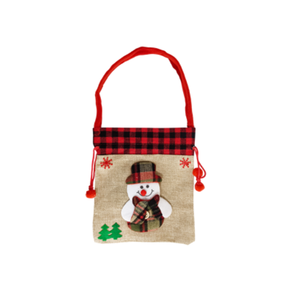Bolsa Personajes Navidad Varios Colores ITrade