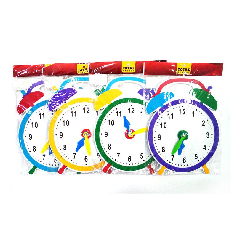 Foamy Reloj 20 x 27 cm Total School