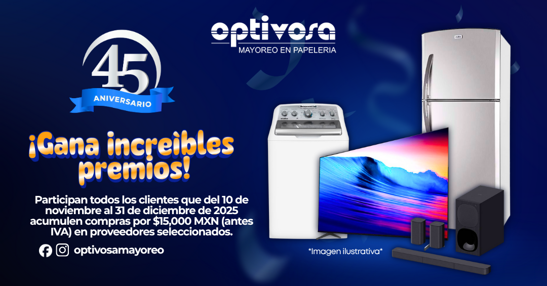 Optivosa | Tienda de Papelería a Mayoristas