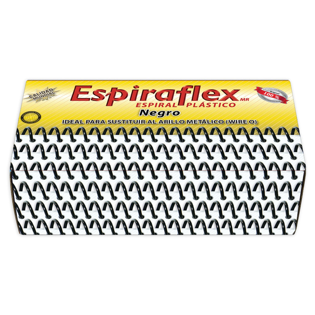 Arillo para Engargolar Plástico Negro 13 mm 84 Espirales Boflex