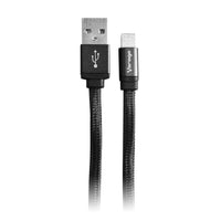 Cable USB-Lighting 1 metro Negro Vorango