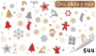 PAPEL DE REGALO NAVIDEÑO MUÑECO Y COPOS FONDO BLANCO 70GR PLIEGO CREEAR 544