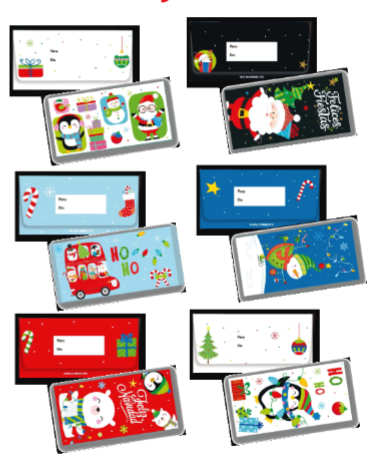 Sobre de Dinero Navideño Diseño Blíster 2 piezas Creear