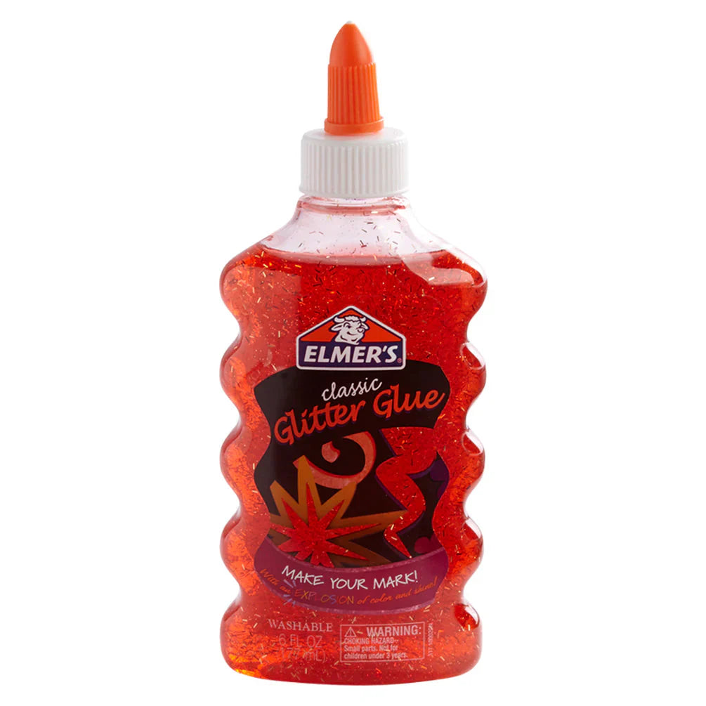 Pegamento Líquido Rojo Glitter 177 ml Elmers