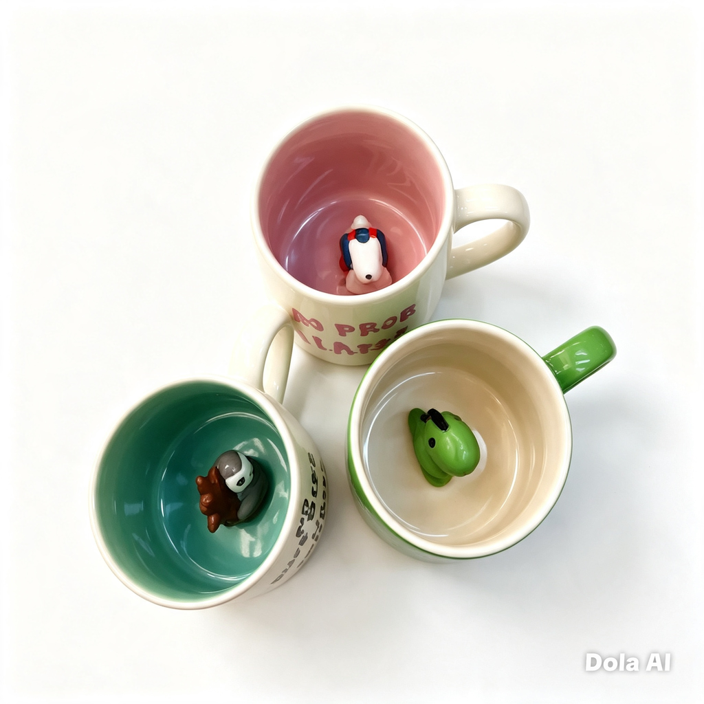 Taza Para Cafe Animalitos Varios Modelos ITrade